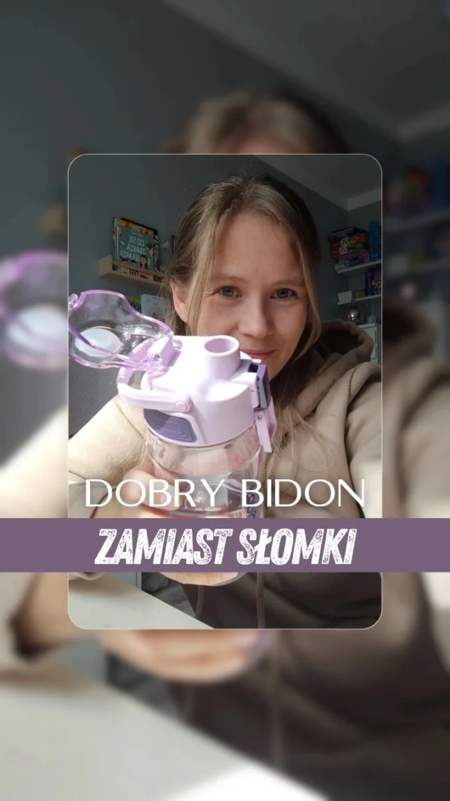 Dobra alternatywa dla bidonu ze słomką i butelki z dziubkiem - polecajka mamy i logopedy 💥

Wybieraj mądrze, stawiaj na różnorodność i pamiętaj, że to właśnie takie drobne kroki jak zmiana bidonu czy wprowadzenie twardej przekąski dają długofalowe efekty i budują zdrowe nawyki.

#loogomowa #bidon #kubekotwarty #logopedia #terapia #mio #profilaktyka #ćwiczenia #nawyki